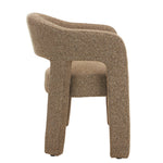 Set of 2 - Lunet Fabric Dining Chair - Verona Light Tan Dining Chairs Mars-Core
