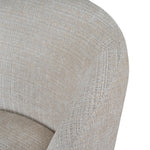 Set of 2 - Bruna Natural Dining Chair - Ivory Beige Dining Chair Cino-Core