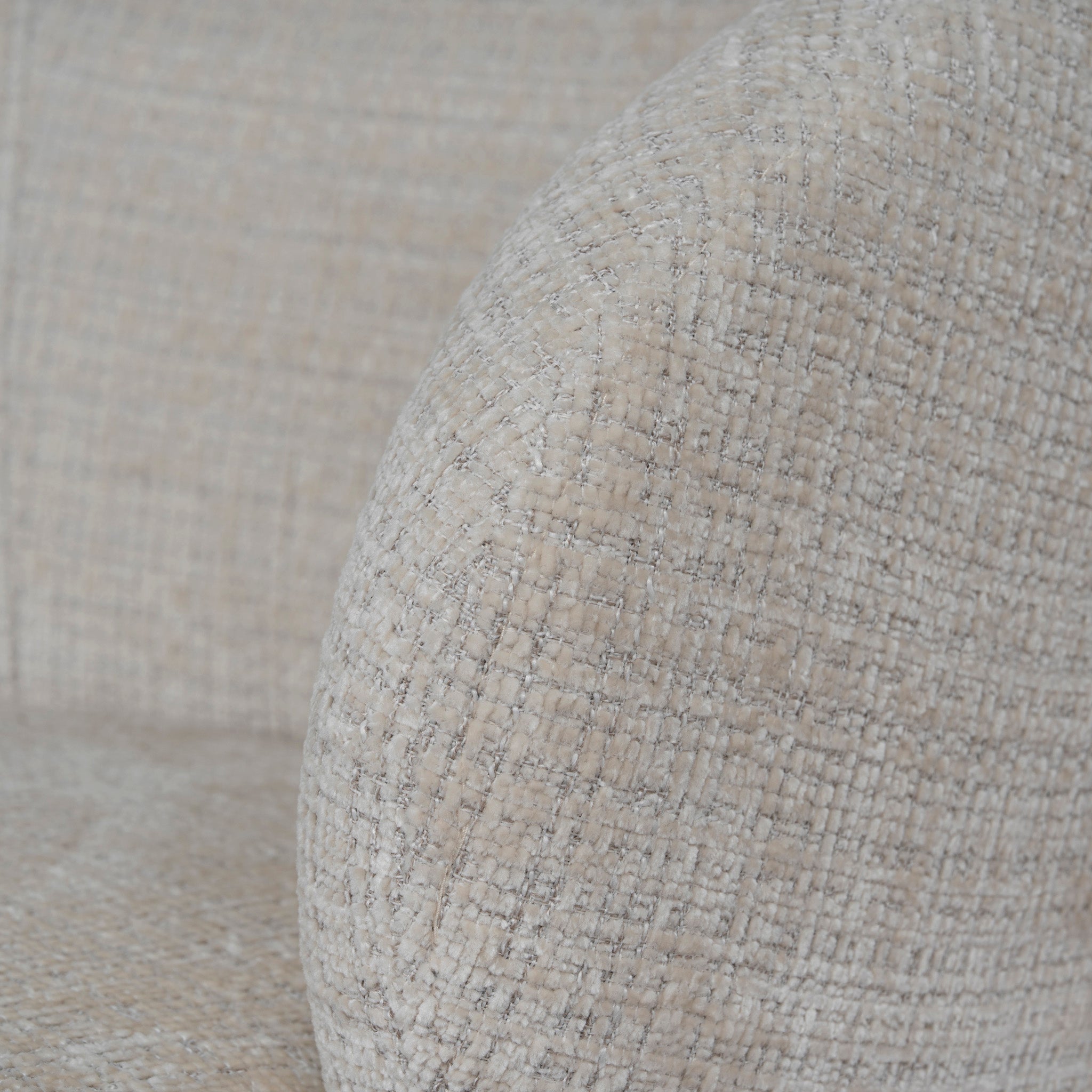 Set of 2 - Bruna Natural Dining Chair - Ivory Beige Dining Chair Cino-Core