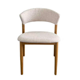Set of 2 - Tove Natural Dining Chair - Califonia Beige Hanson-Core