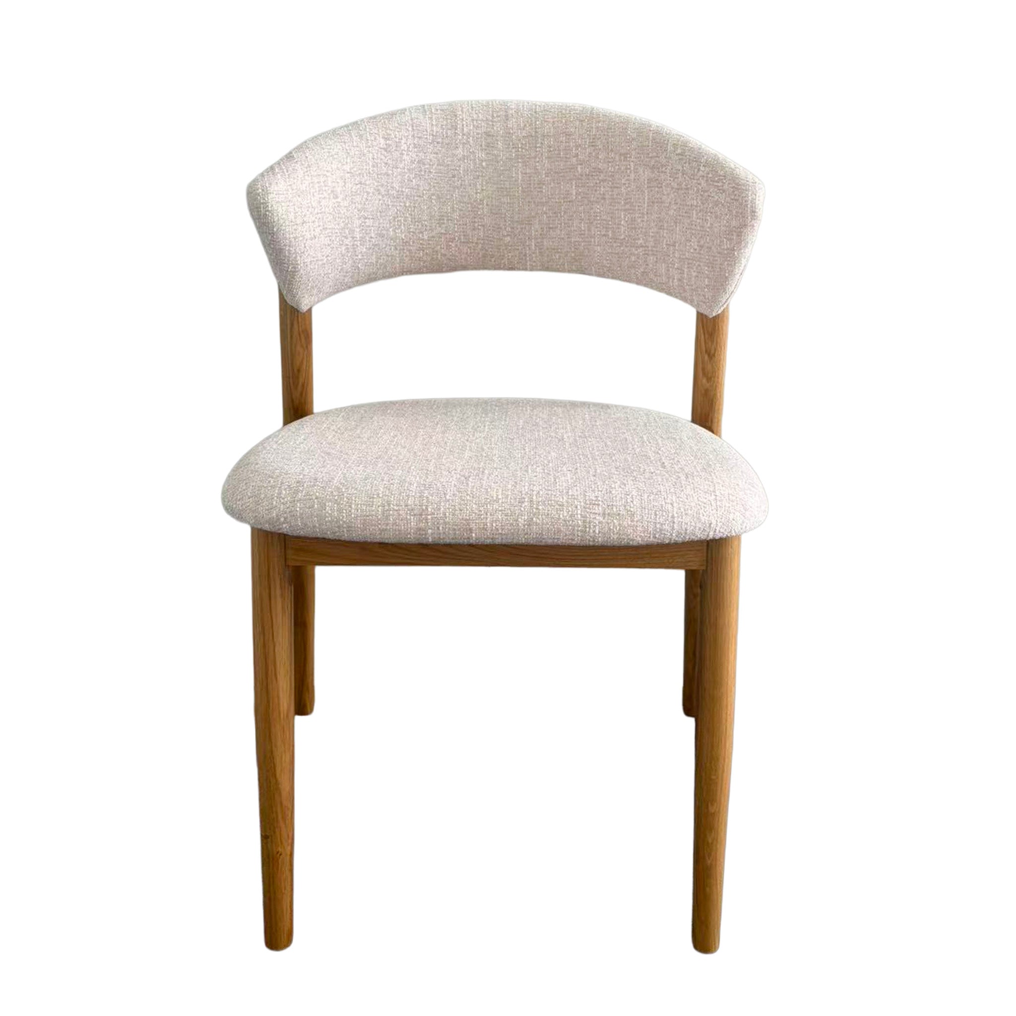 Set of 2 - Tove Natural Dining Chair - Califonia Beige Hanson-Core
