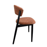Set of 2 - Tove Black Dining Chair - California Copper Hanson-Core