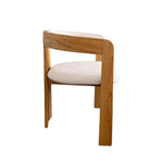 Set of 2 - Roux Natural Dining Armchair - Califonia Beige Hanson-Core