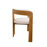 Set of 2 - Roux Natural Dining Armchair - Califonia Beige Hanson-Core
