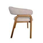 Set of 2 - Soren Natural Dining Armchair - Califonia Beige Hanson-Core