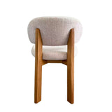 Set of 2 - Ansel Natural Dining Chair - Califonia Beige Hanson-Core