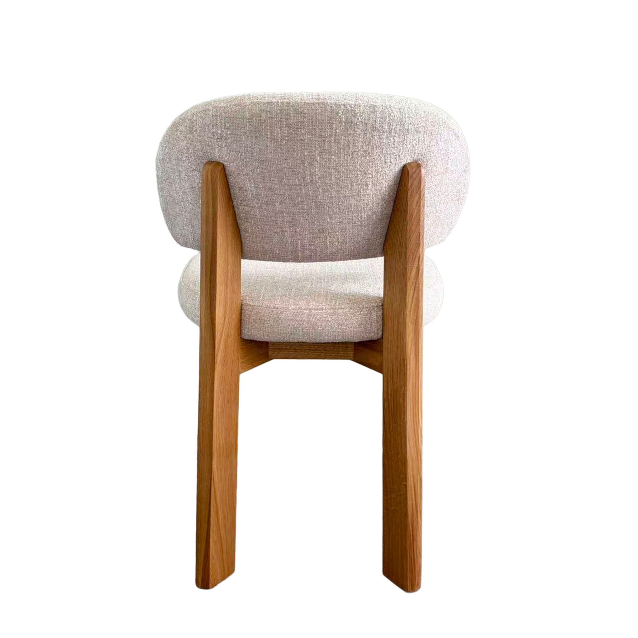 Set of 2 - Ansel Natural Dining Chair - Califonia Beige Hanson-Core