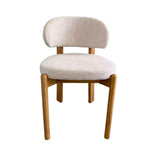 Set of 2 - Ansel Natural Dining Chair - Califonia Beige Hanson-Core