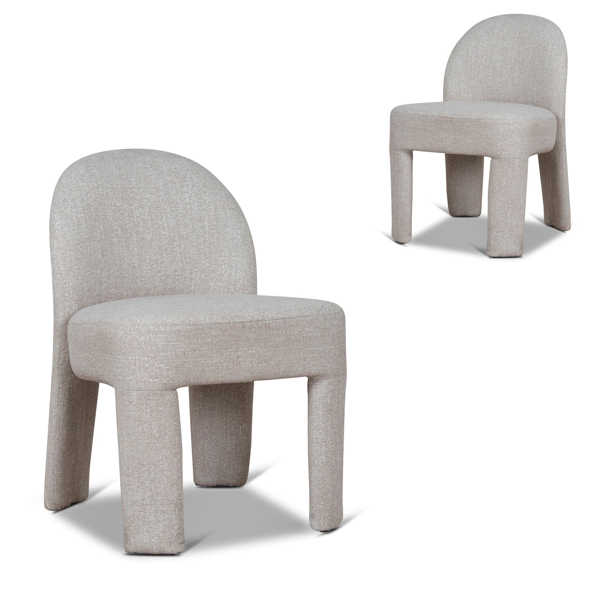 Set of 2 - Leif Dining Chair - California Beige Dining Chair Cino-Core