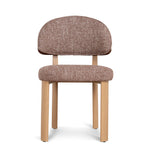 Set of 2 - Calix Natural Dining Chair - California Brown Dining Chair Cino-Core