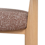 Set of 2 - Calix Natural Dining Chair - California Brown Dining Chair Cino-Core