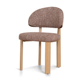 Set of 2 - Calix Natural Dining Chair - California Brown Dining Chair Cino-Core