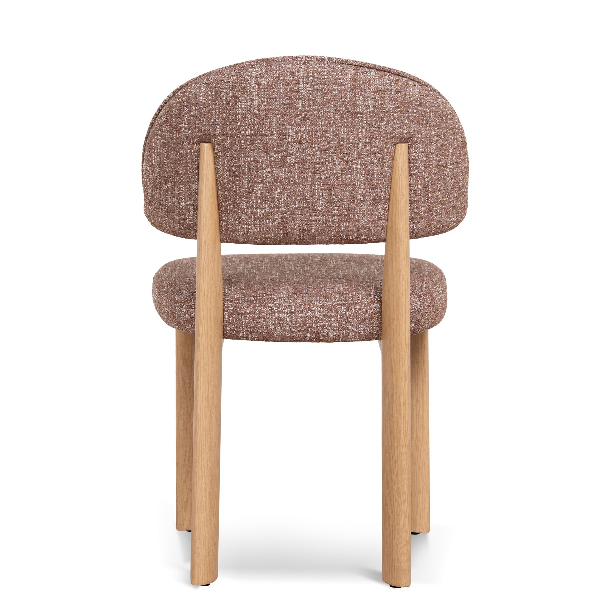 Set of 2 - Calix Natural Dining Chair - California Brown Dining Chair Cino-Core