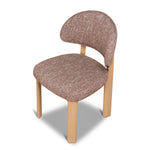 Set of 2 - Calix Natural Dining Chair - California Brown Dining Chair Cino-Core