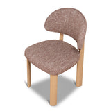 Set of 2 - Calix Natural Dining Chair - California Brown Dining Chair Cino-Core