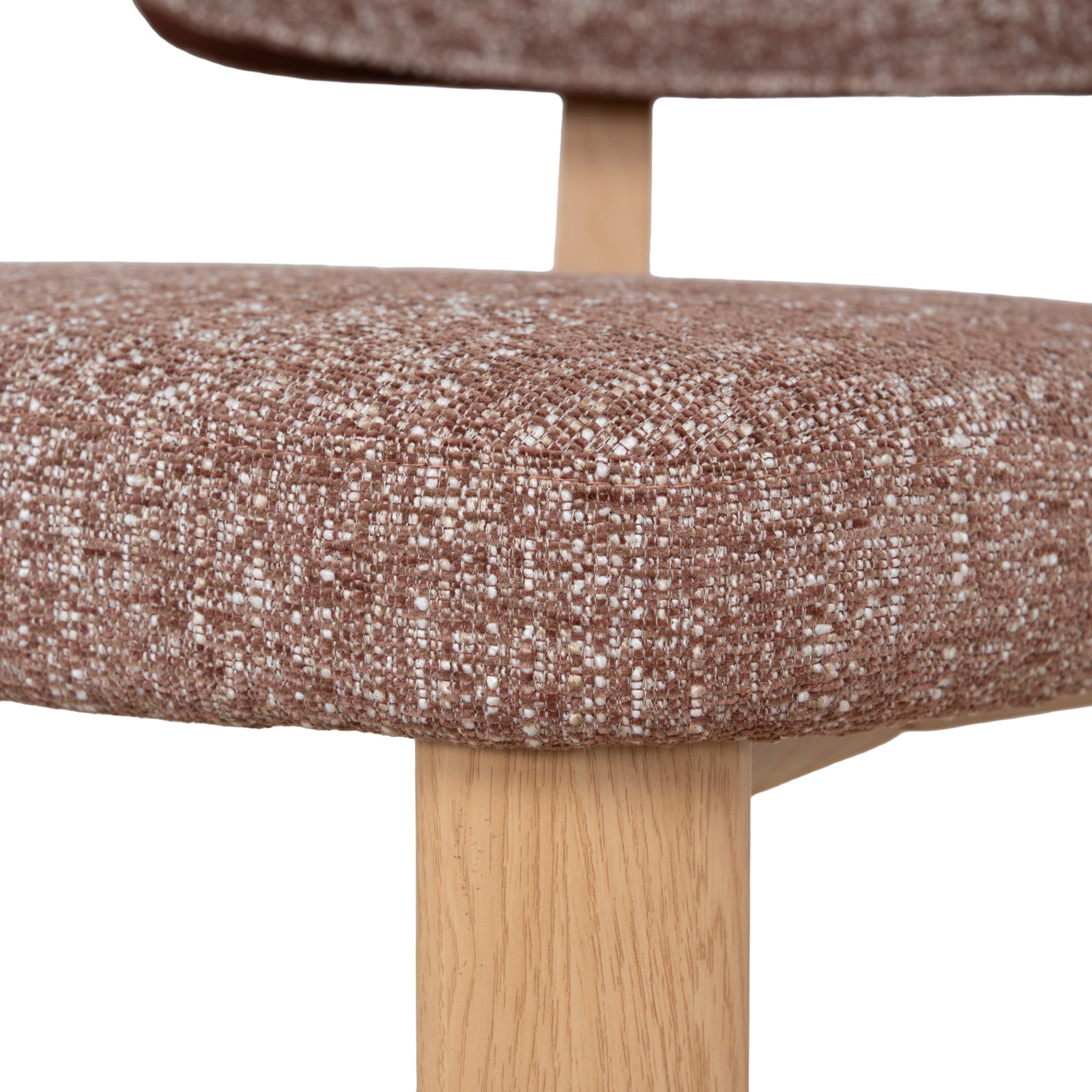 Set of 2 - Calix Natural Dining Chair - California Brown Dining Chair Cino-Core