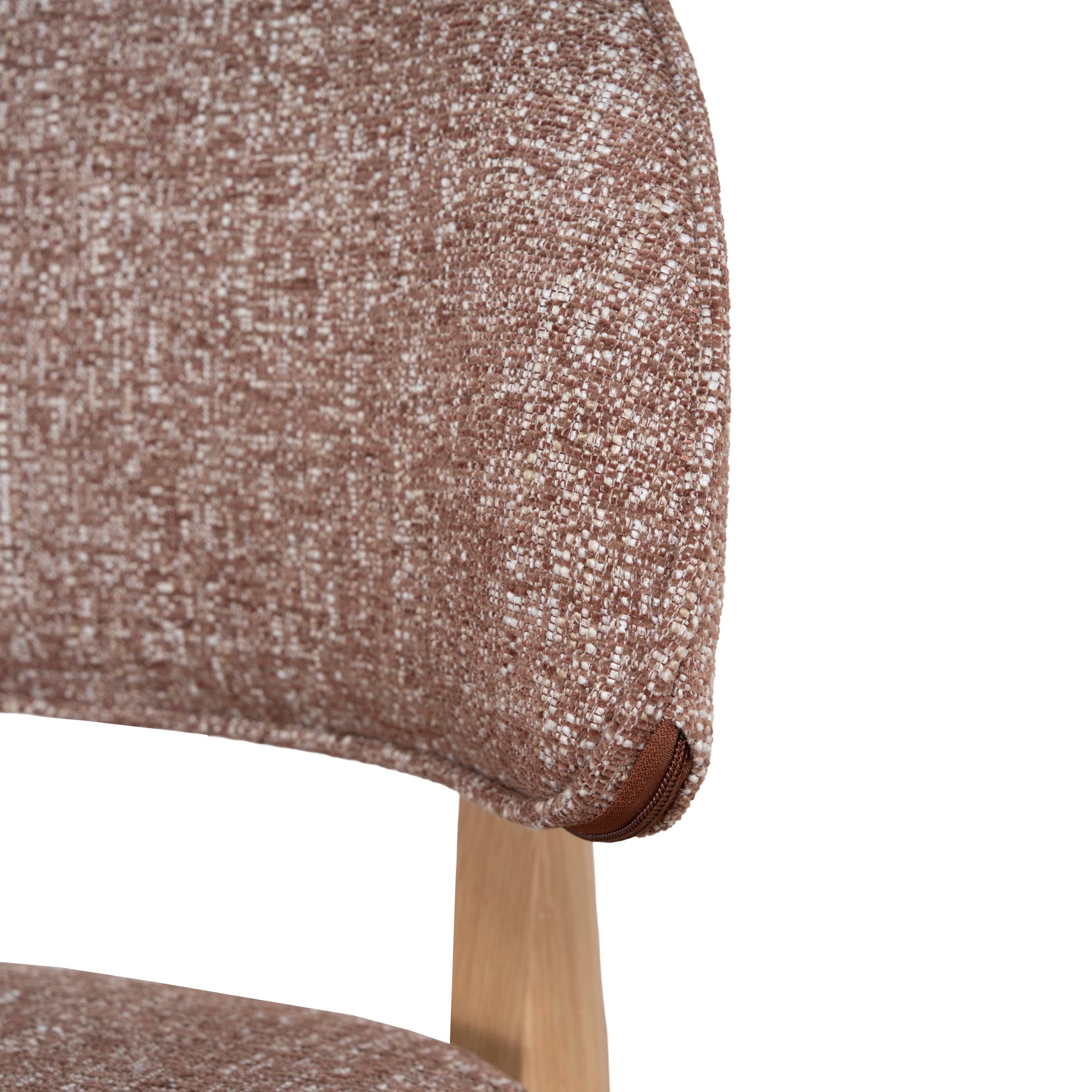 Set of 2 - Calix Natural Dining Chair - California Brown Dining Chair Cino-Core
