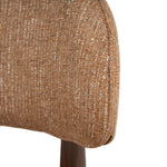 Set of 2 - Calix Walnut Dining Chair - California Camel Dining Chair Cino-Core