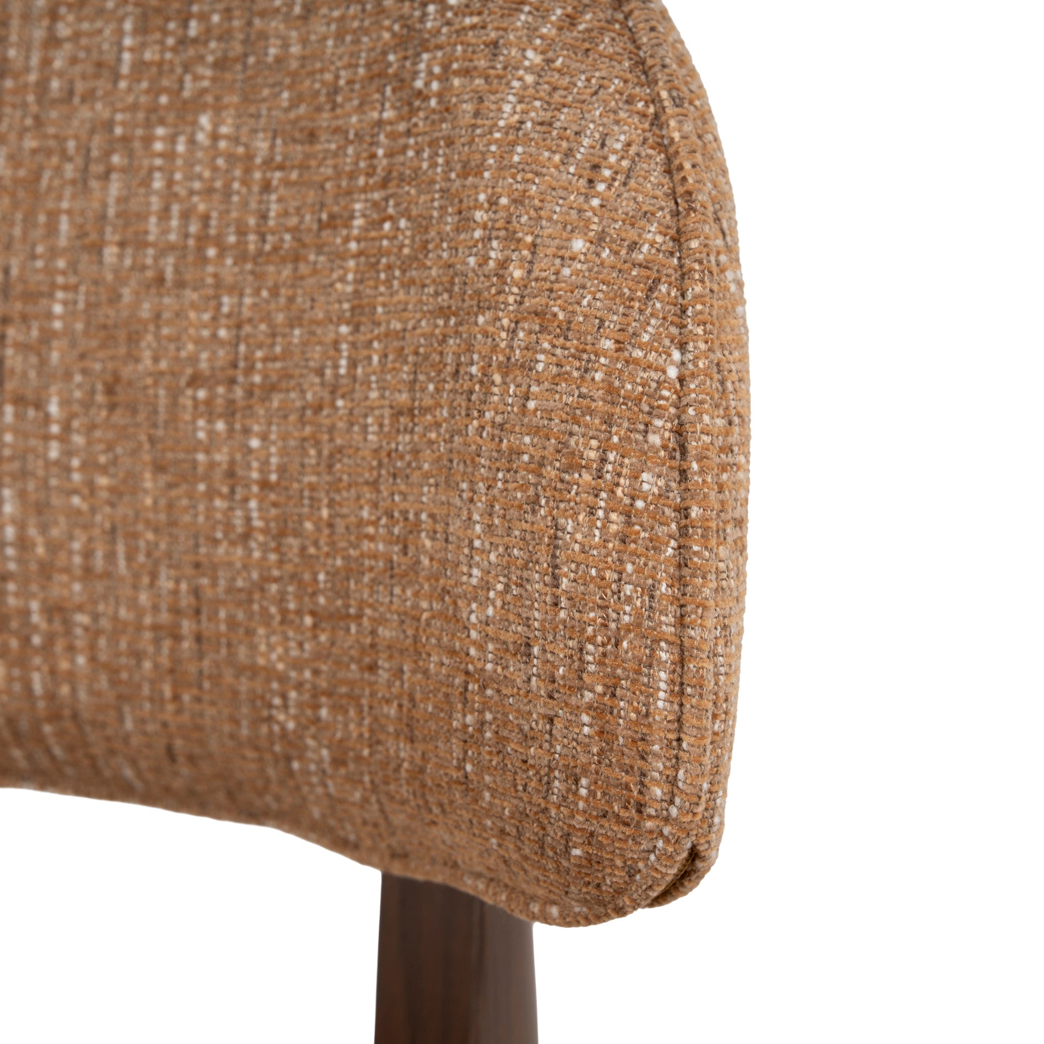 Set of 2 - Calix Walnut Dining Chair - California Camel Dining Chair Cino-Core