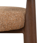 Set of 2 - Calix Walnut Dining Chair - California Camel Dining Chair Cino-Core