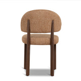 Set of 2 - Calix Walnut Dining Chair - California Camel Dining Chair Cino-Core