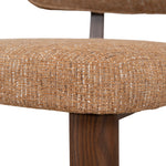 Set of 2 - Calix Walnut Dining Chair - California Camel Dining Chair Cino-Core