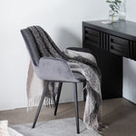 Ex Display - Alice Dining Chair - Dark Grey Velvet Dining Chair Sendo-Core