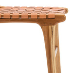 Set of 2 - Xander Dining Chair - Leather Teak & Natural Tan Dining Chair Eastern-Local