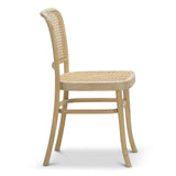 Set of 2 - Zara Teak Wood Cane Dining Chair - Natural Dining Chair Eastern-Local