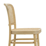 Set of 2 - Zara Teak Wood Cane Dining Chair - Natural Dining Chair Eastern-Local