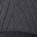 Set of 2 - Rolf Dining Chair - Grey Velvet in Black Legs Dining Chair St Chairs-Core   