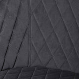 Set of 2 - Rolf Dining Chair - Grey Velvet in Black Legs Dining Chair St Chairs-Core   