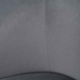 Ex Display - Rowena Dining Chair - Grey Velvet in Black Legs Dining Chair St Chairs-Core