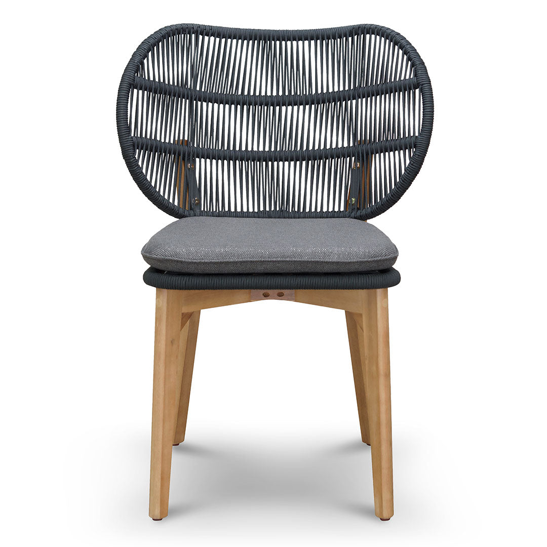 Ex Display - Jorge Outdoor Dining Chair - Anthracite Grey Cushion Outdoor Chair Eminem-Core