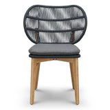 Ex Display - Jorge Outdoor Dining Chair - Anthracite Grey Cushion Outdoor Chair Eminem-Core