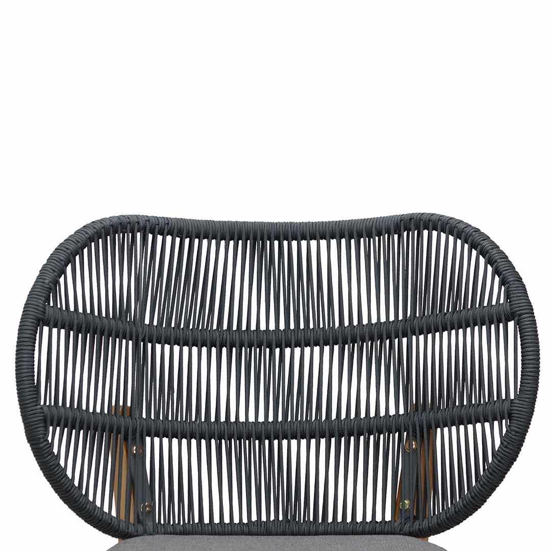 Ex Display - Jorge Outdoor Dining Chair - Anthracite Grey Cushion Outdoor Chair Eminem-Core