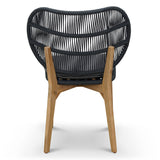 Ex Display - Jorge Outdoor Dining Chair - Anthracite Grey Cushion Outdoor Chair Eminem-Core