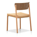 Set of 2 - Filiberto Rope Seat Dining Chair - Natural Dining Chair Swady-Core   