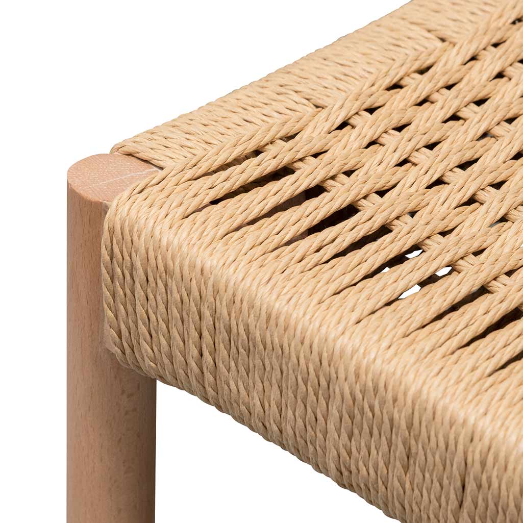 Timber Rope Seat Set of 2 - Filiberto Rope Seat Dining Chair - Natural | Interior Secrets