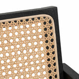 Ex Display - Castro Rattan Dining Chair - Black Dining Chair Chic-Core