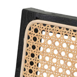 Ex Display - Castro Rattan Dining Chair - Black Dining Chair Chic-Core