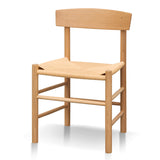 Ex Display - Erika Rattan Dining Chair - Natural Dining Chair Oakwood-Core