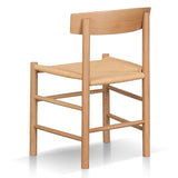 Ex Display - Erika Rattan Dining Chair - Natural Dining Chair Oakwood-Core