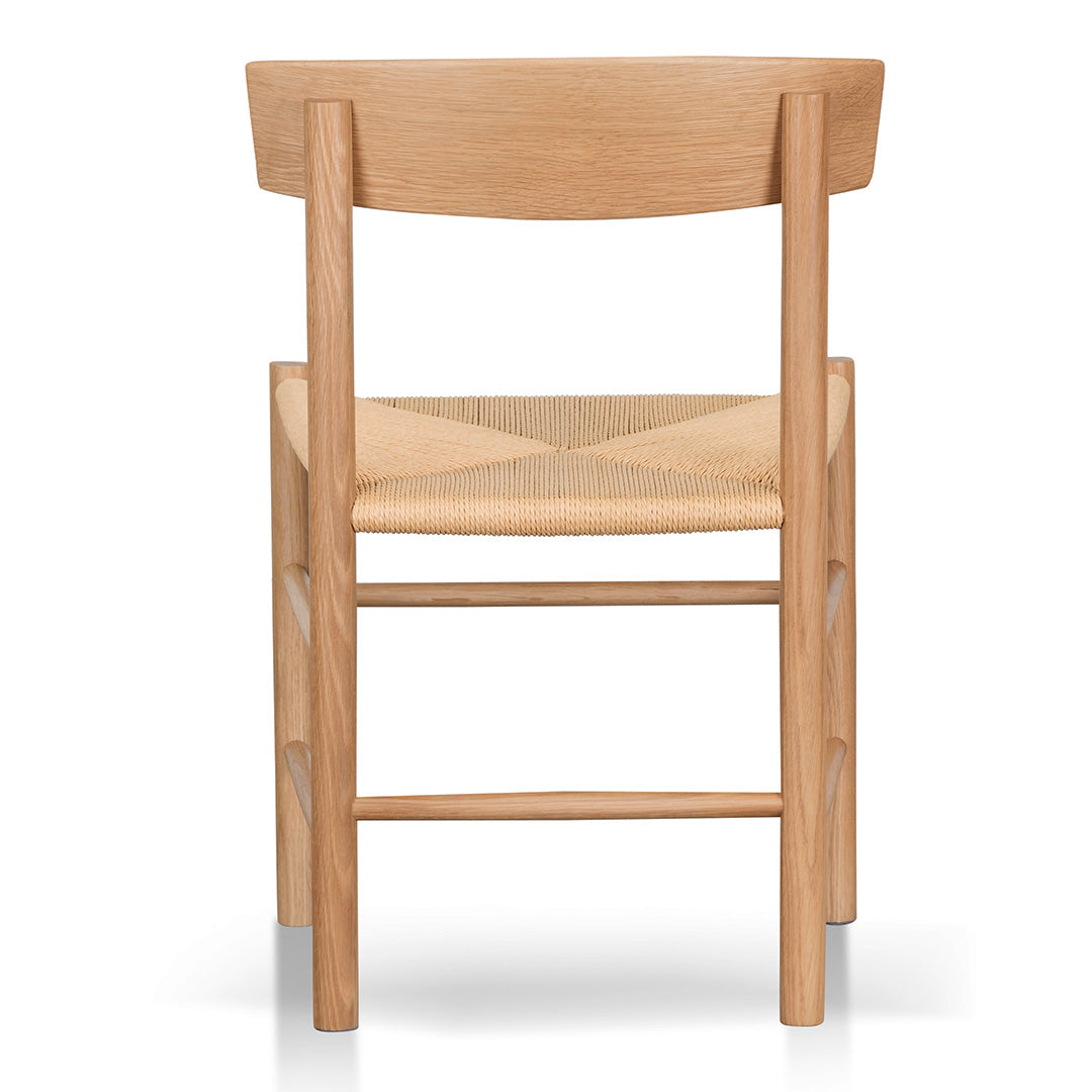 Ex Display - Erika Rattan Dining Chair - Natural Dining Chair Oakwood-Core