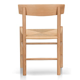 Ex Display - Erika Rattan Dining Chair - Natural Dining Chair Oakwood-Core