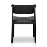 Set of 2 - Filiberto Rope Seat Dining Chair - Black Dining Chair Swady-Core   