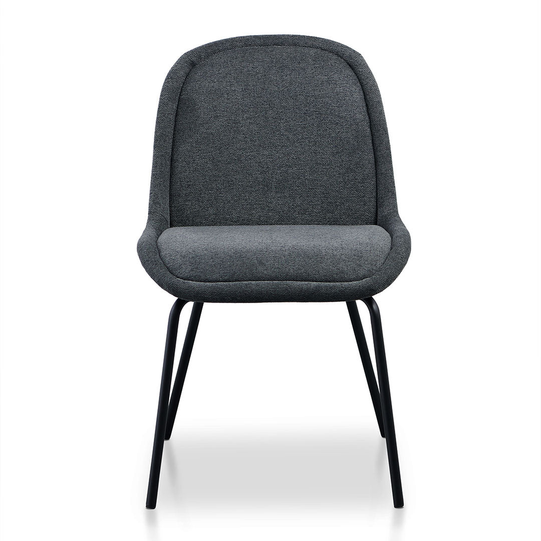 Robles Fabric Dining Chair - Charcoal Grey - Last One Dining Chair Freehold-Core