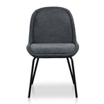 Ex Display - Robles Fabric Dining Chair - Charcoal Grey Dining Chair Freehold-Core