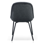 Ex Display - Robles Fabric Dining Chair - Charcoal Grey Dining Chair Freehold-Core