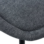 Ex Display - Robles Fabric Dining Chair - Charcoal Grey Dining Chair Freehold-Core